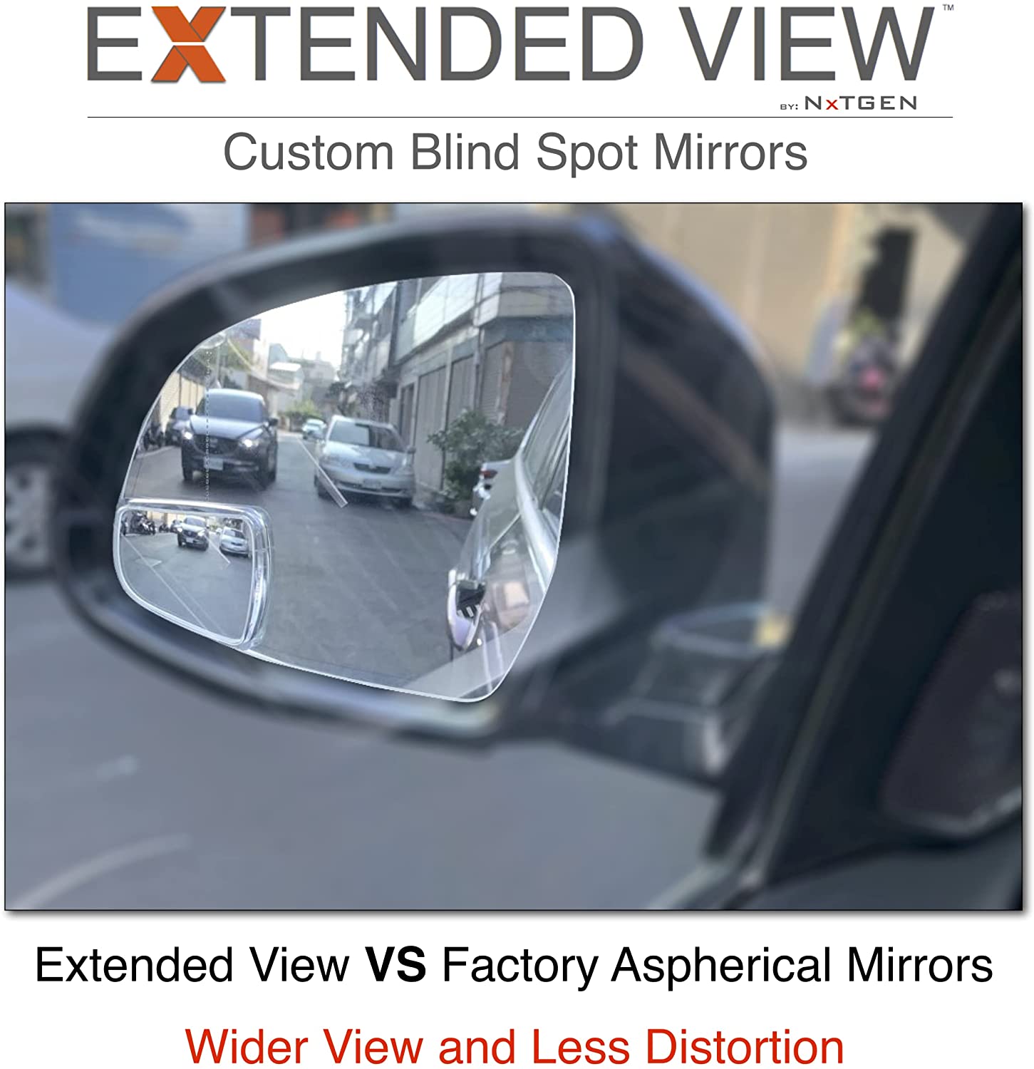 BMW X4 Blind Spot Mirrors | Extended View™