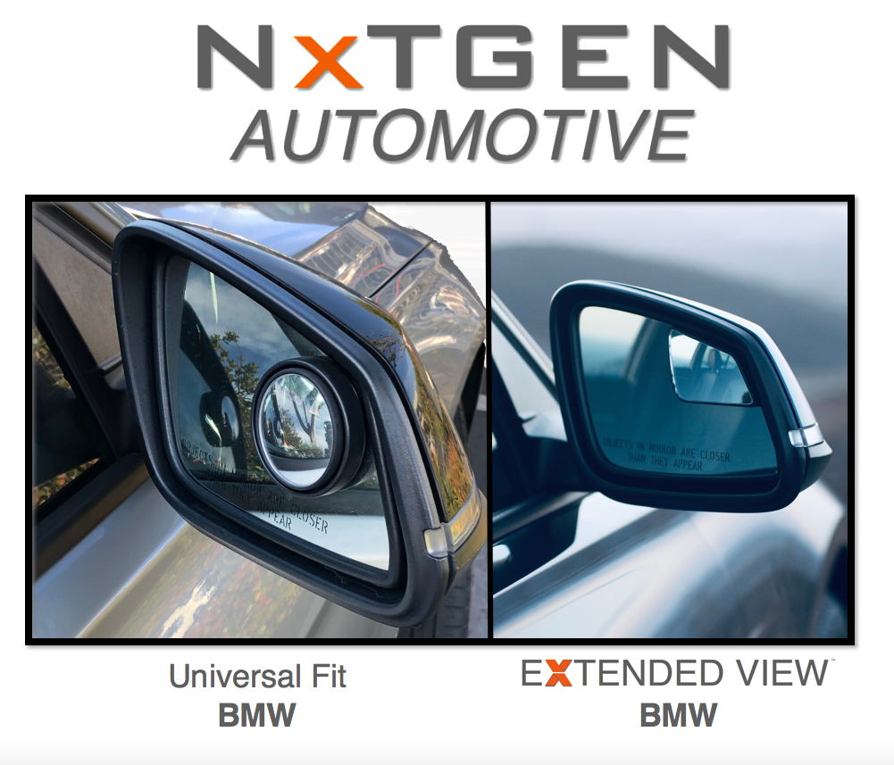 BMW 6 Series Blind Spot Mirrors | F13 Extended View™