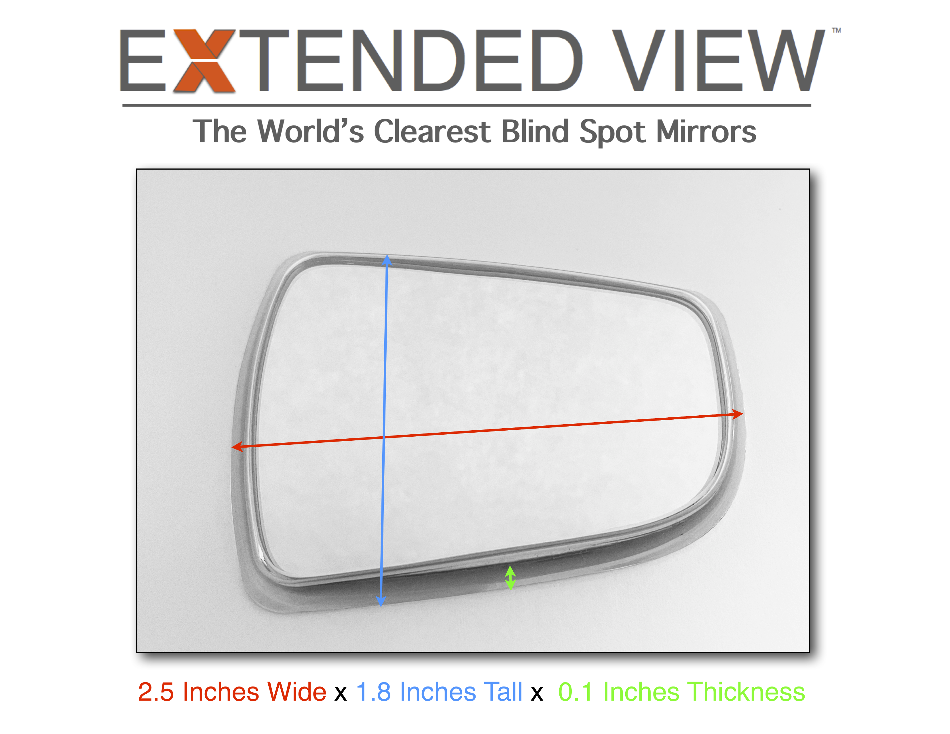 Tesla Model Y Blind Spot Mirrors | Extended View™