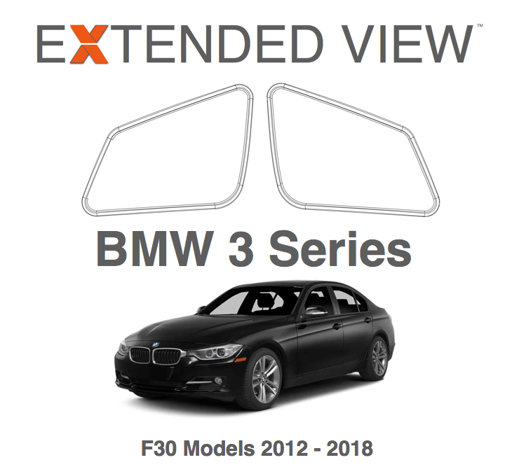 BMW 3 Series Blind Spot Mirrors | F30 Extended View™