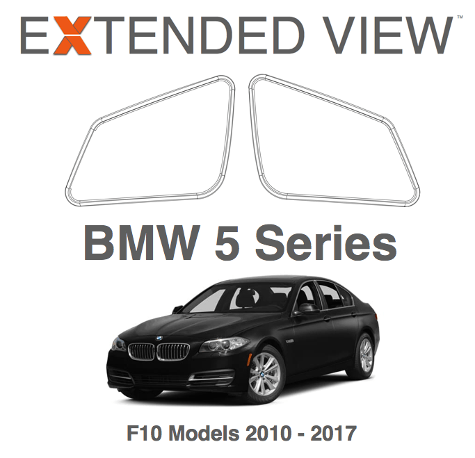 BMW 5 Series Blind Spot Mirrors | F10 Extended View™