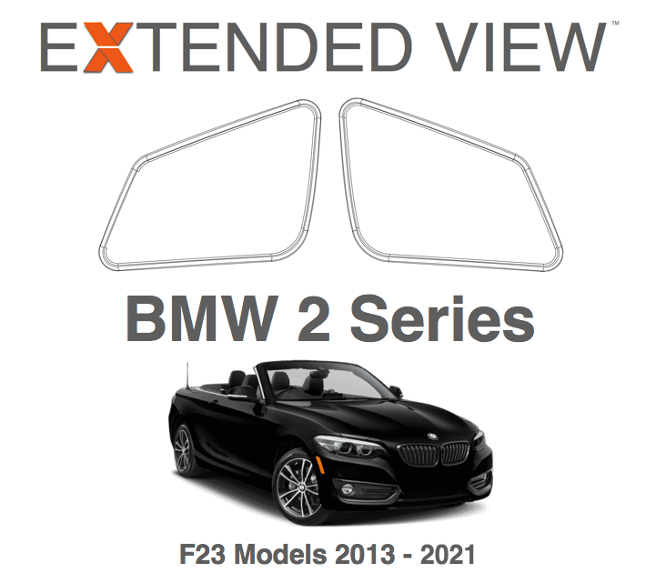 BMW 2 Series Blind Spot Mirrors |  F23 Extended View™