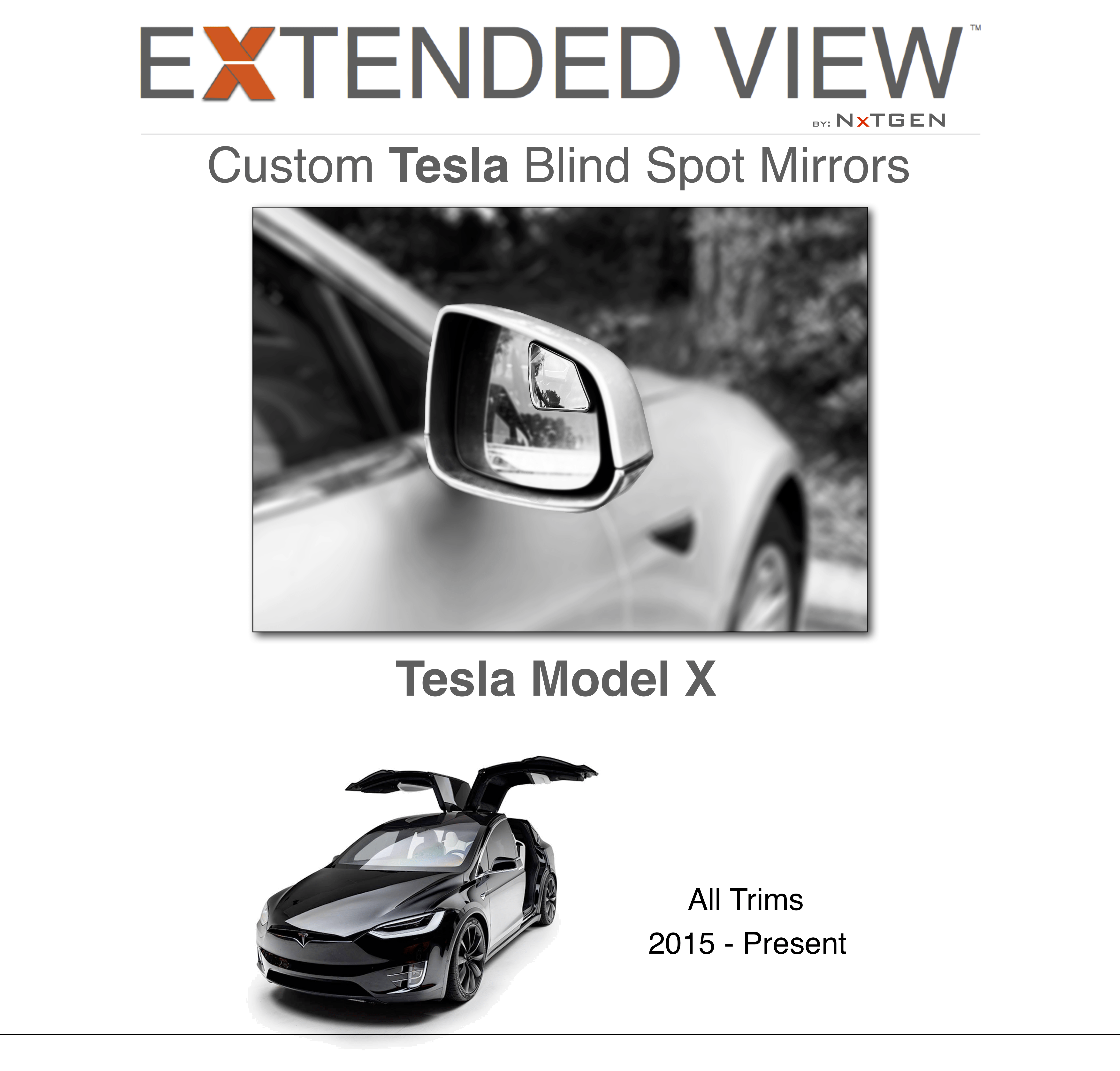 Tesla Model X Extended View™