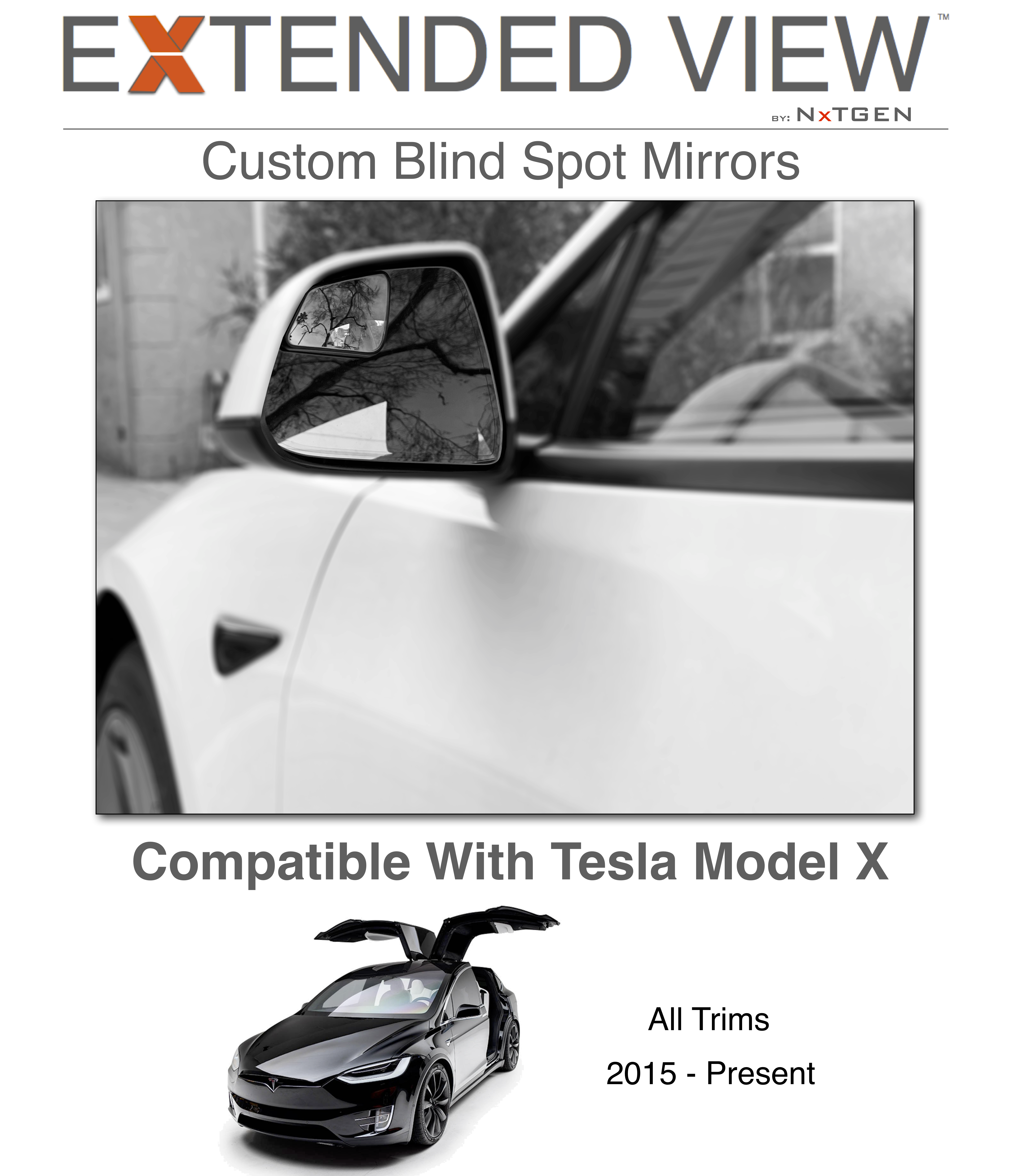 Tesla Model X Extended View™