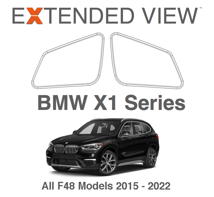 BMW X1 Blind Spot Mirrors | F48 models Extended View™