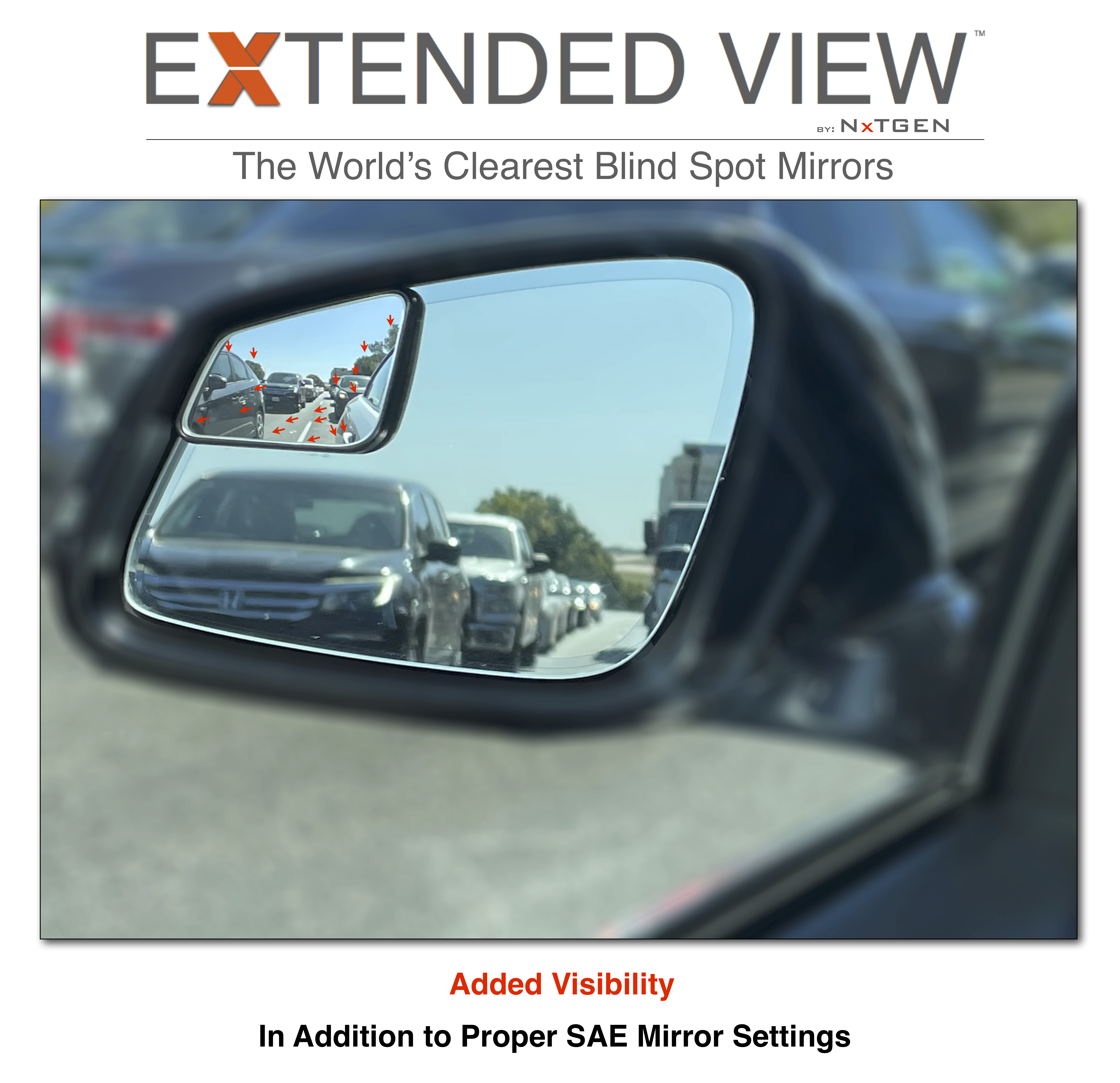 BMW 3 Series Blind Spot Mirrors | F30 Extended View™