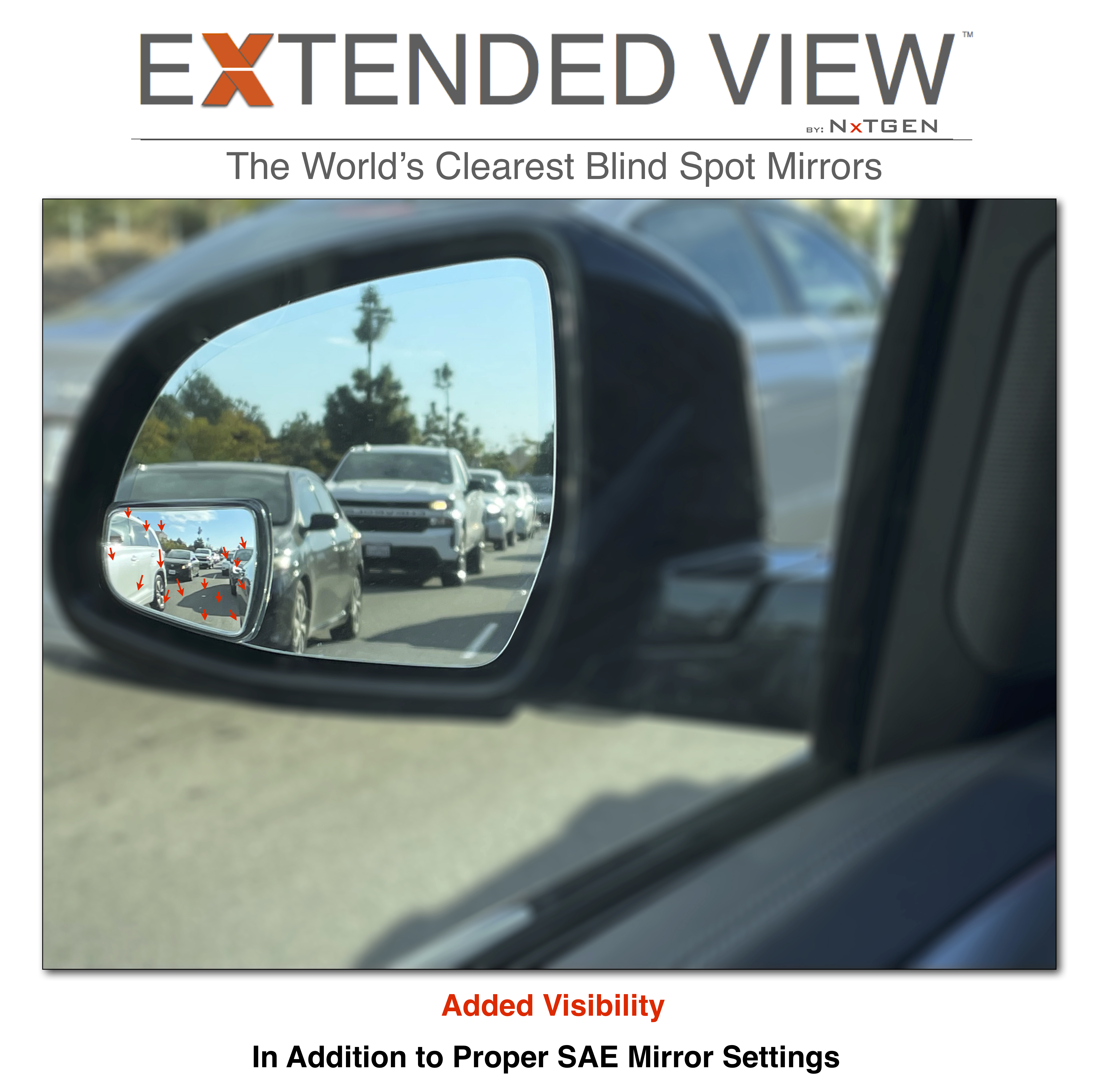 BMW X5 Blind Spot Mirrors | Extended View™