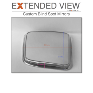 Jeep Wrangler Blind Spot Mirrors | Extended View™