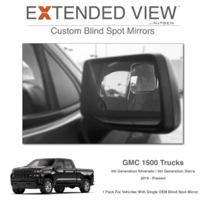 GMC 1500 Blind Spot Mirrors | Extended View™ (1 Pack)