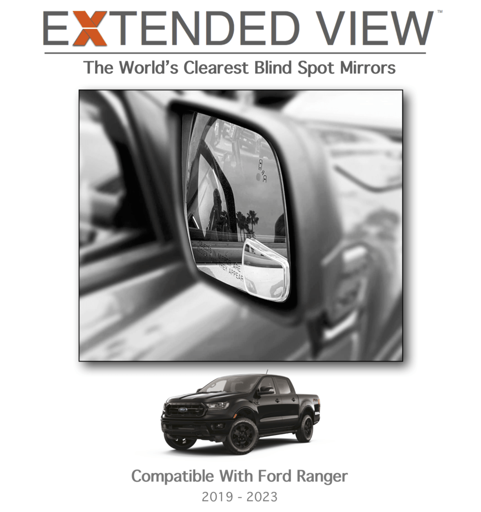 Ford Ranger Blind Spot Mirrors | Extended View™