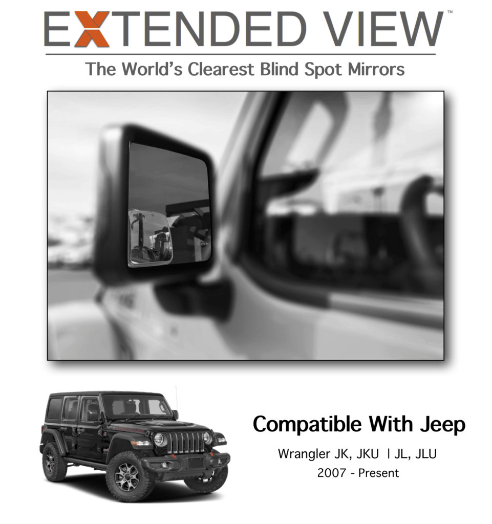 Jeep Wrangler Blind Spot Mirrors